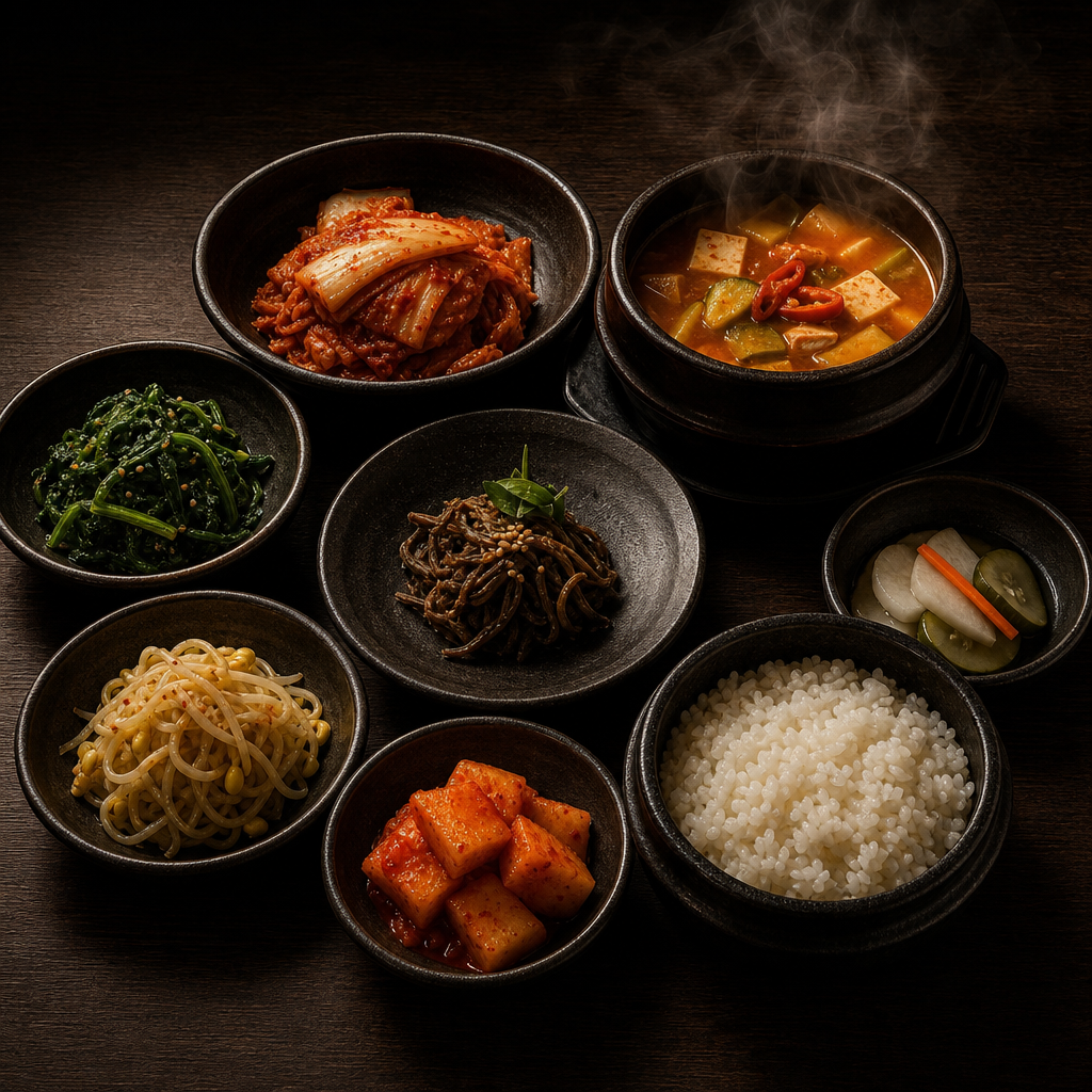 그날의 밑반찬과 솥밥